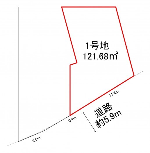 刈谷市大正町2丁目の土地の画像です