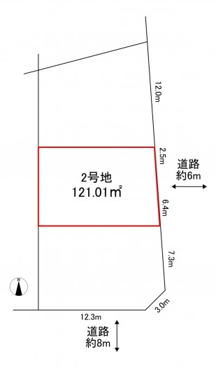 刈谷市稲場町５丁目の土地の画像です