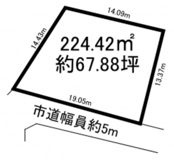 刈谷市住吉町１丁目の土地の画像です