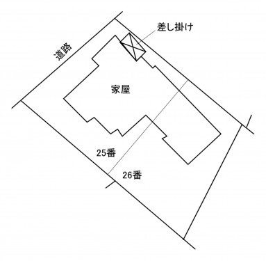 刈谷市天王町４丁目、土地の間取り画像です