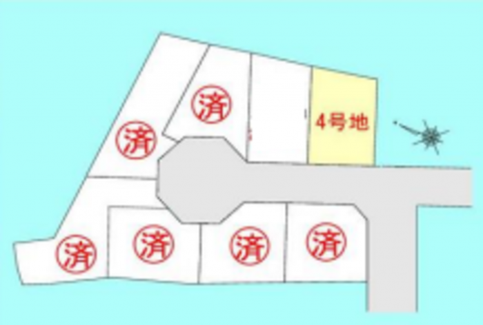 刈谷市高津波町５丁目の土地の画像です
