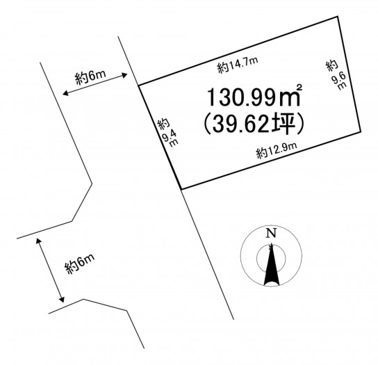 刈谷市高津波町５丁目の土地の画像です