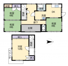 知立市新林町東新切の一戸建ての画像です