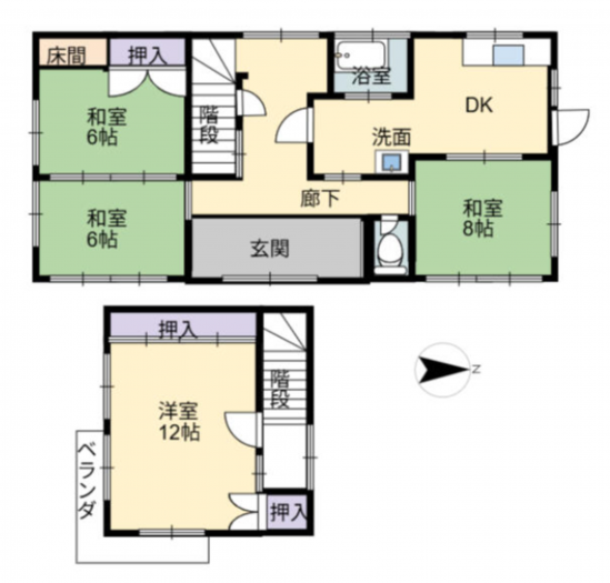 知立市新林町東新切の一戸建ての画像です