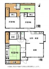 知立市牛田町高根の一戸建ての画像です