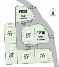 刈谷市高須町乾の土地の画像です