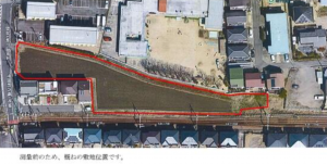 知立市八橋町城下の土地の画像です