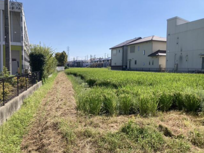 知立市八橋町城下の土地の画像です