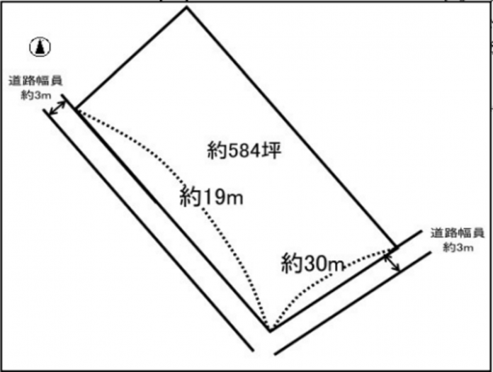 刈谷市一里山町山田の土地の画像です