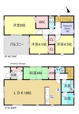 刈谷市泉田町中西の一戸建ての画像です