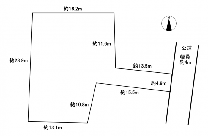 知立市新林町の土地の画像です