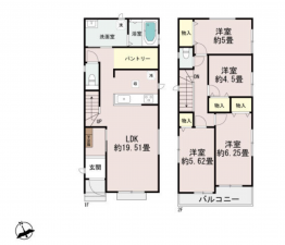刈谷市荒井町２丁目の一戸建ての画像です