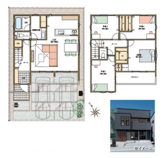 知立市西2の一戸建ての画像です