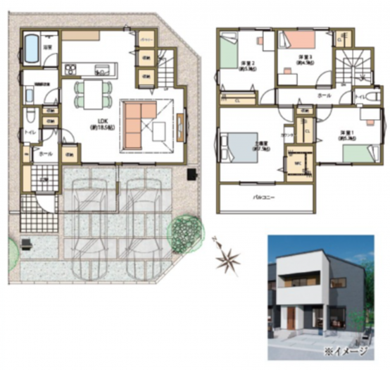 知立市西2丁目の一戸建ての画像です
