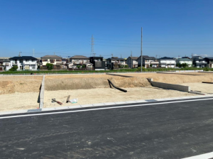 知立市八橋町五輪の土地の画像です