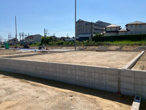 知立市八橋町五輪の土地の画像です