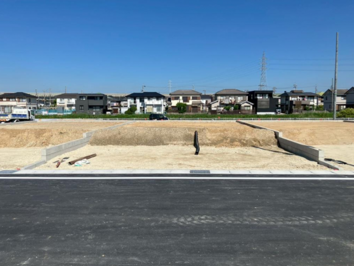 知立市八橋町五輪の土地の画像です