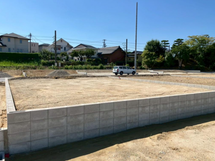 知立市八橋町五輪の土地の画像です