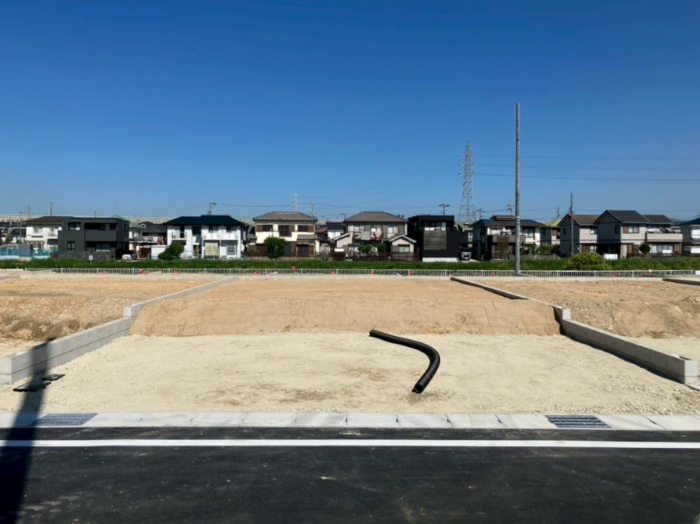 知立市八橋町五輪の土地の画像です