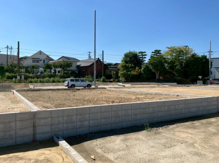 知立市八橋町五輪の土地の画像です