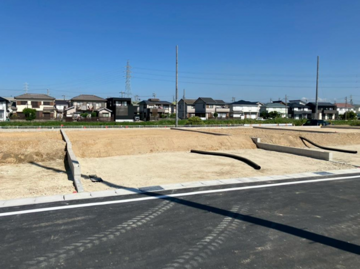 知立市八橋町五輪の土地の画像です