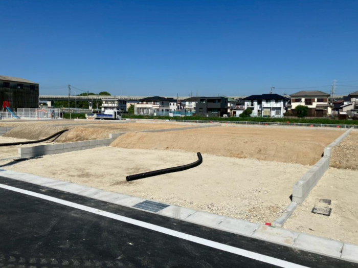 知立市八橋町五輪の土地の画像です