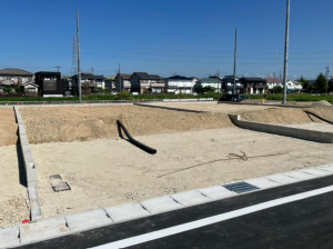 知立市八橋町五輪の土地の画像です