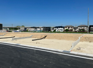 知立市八橋町五輪の土地の画像です