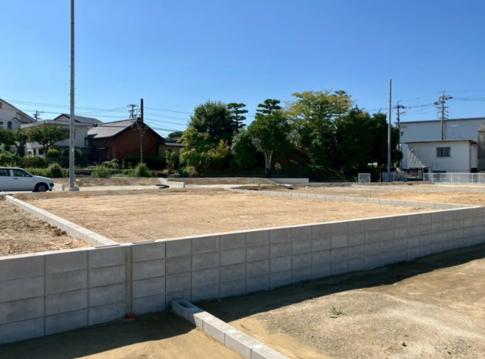 知立市八橋町五輪の土地の画像です