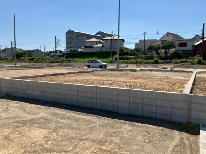 知立市八橋町五輪の土地の画像です