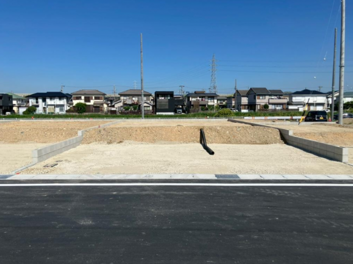 知立市八橋町五輪の土地の画像です
