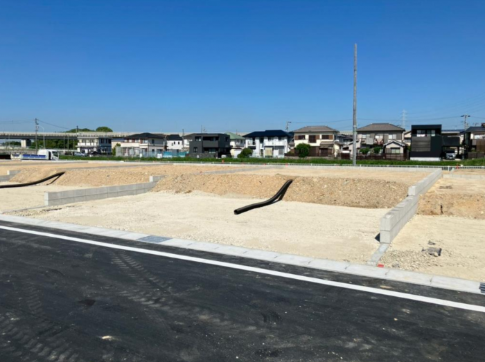 知立市八橋町五輪の土地の画像です