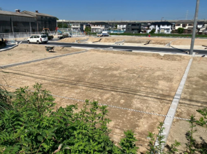 知立市八橋町五輪の土地の画像です