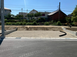 知立市八橋町五輪の土地の画像です