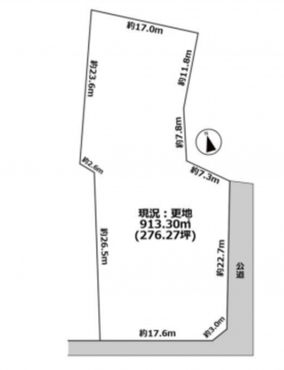 刈谷市熊野町７丁目の土地の画像です