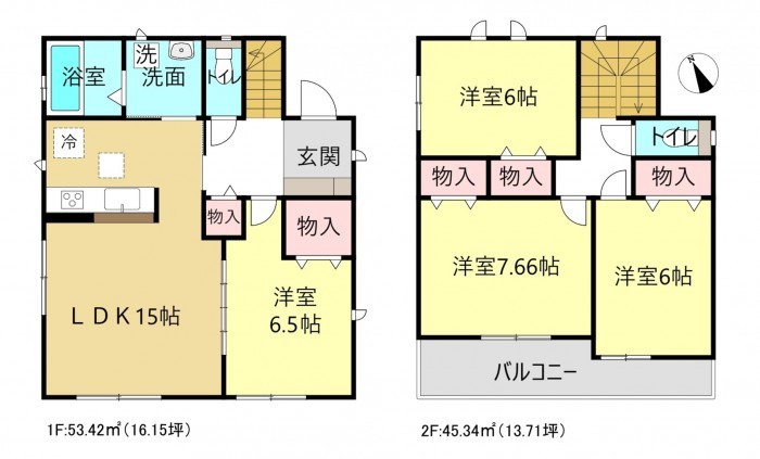 刈谷市築地町２丁目の一戸建ての画像です