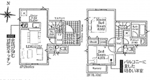 知立市逢妻町丸坪の一戸建ての画像です