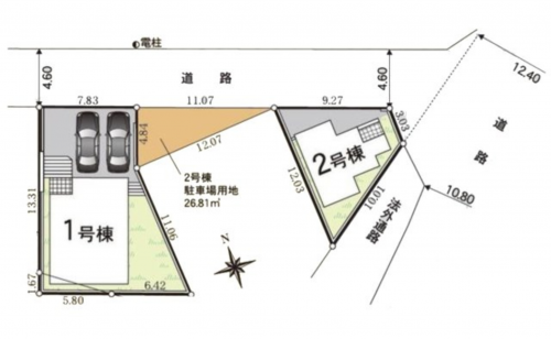 知立市逢妻町丸坪の一戸建ての画像です