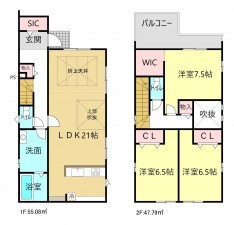 刈谷市井ケ谷町青木の一戸建ての画像です