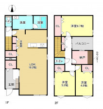 刈谷市築地町3丁目の一戸建ての画像です