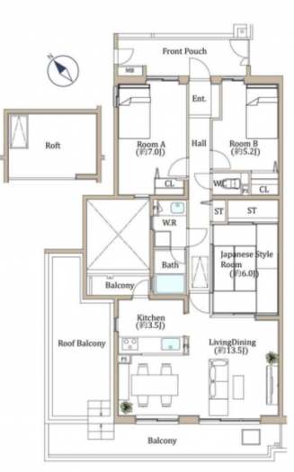 知立市西町亀池のマンションの画像です