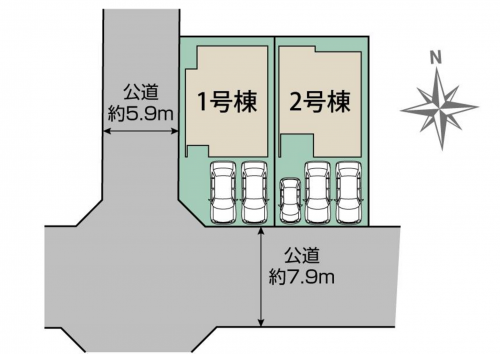 刈谷市半城土中町1丁目の一戸建ての画像です