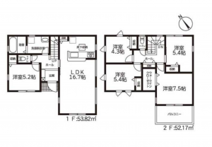 刈谷市井ケ谷町井田の一戸建ての画像です