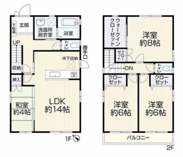 知立市八橋町大流の一戸建ての画像です