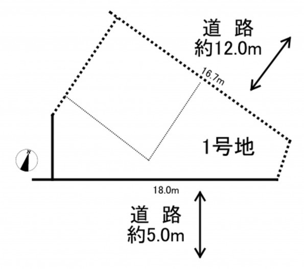 刈谷市新栄町１丁目の土地の画像です