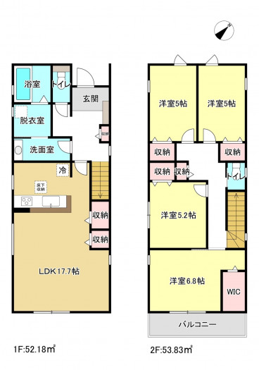 刈谷市井ケ谷町中切の一戸建ての画像です