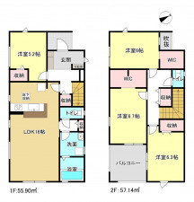 刈谷市井ケ谷町中切の一戸建ての画像です