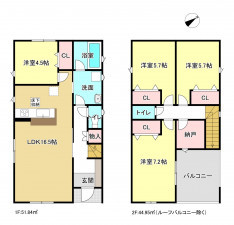 刈谷市泉田町北中浜の一戸建ての画像です