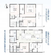 知立市弘法町弘法山の一戸建ての画像です