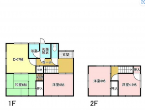 徳島市川内町富久の一戸建ての画像です